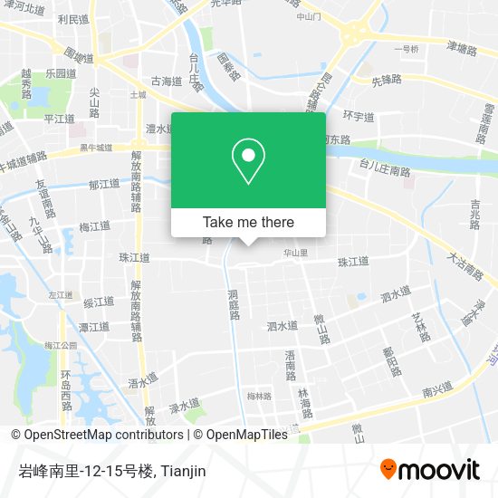 岩峰南里-12-15号楼 map