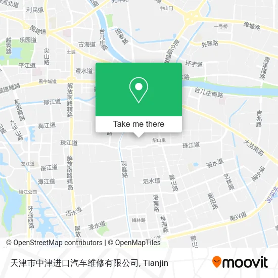 天津市中津进口汽车维修有限公司 map