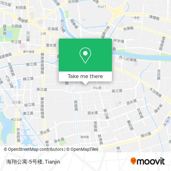海翔公寓-5号楼 map