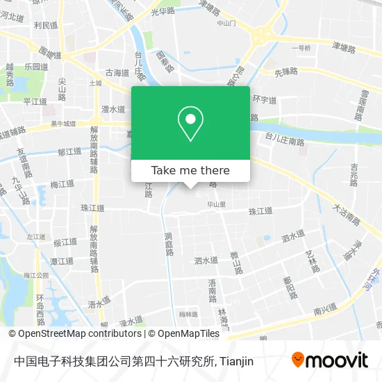 中国电子科技集团公司第四十六研究所 map