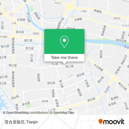 晋合居饭庄 map