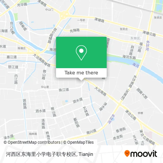 河西区东海里小学电子职专校区 map