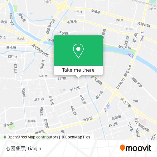 心园餐厅 map