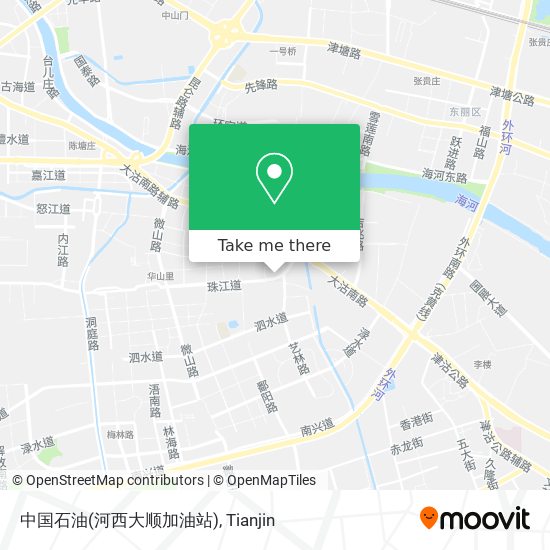 中国石油(河西大顺加油站) map