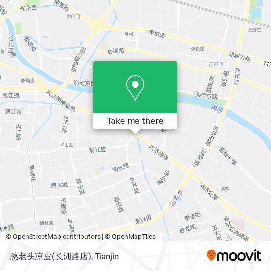 憨老头凉皮(长湖路店) map