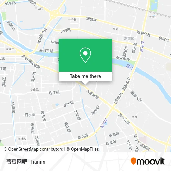 蔷薇网吧 map