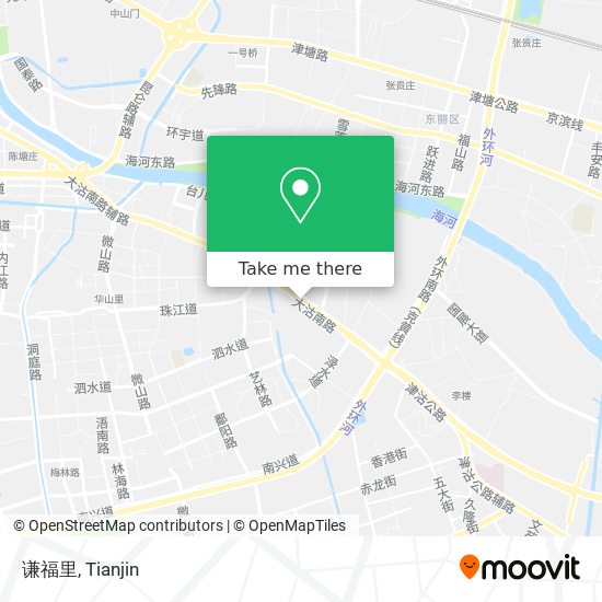 谦福里 map