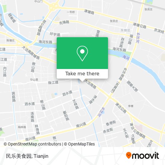 民乐美食园 map