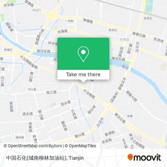 中国石化(城南柳林加油站) map
