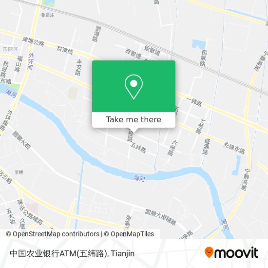 中国农业银行ATM(五纬路) map