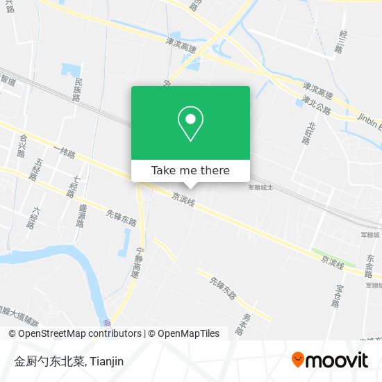 金厨勺东北菜 map