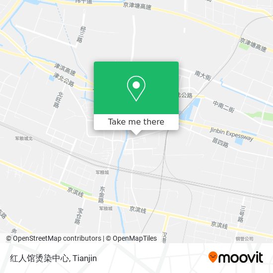 红人馆烫染中心 map