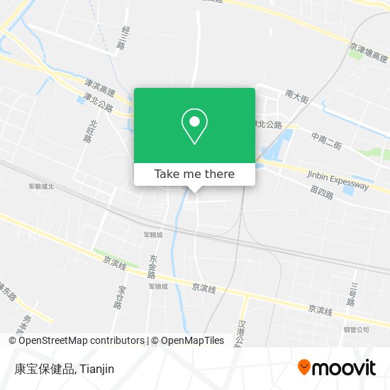 康宝保健品 map