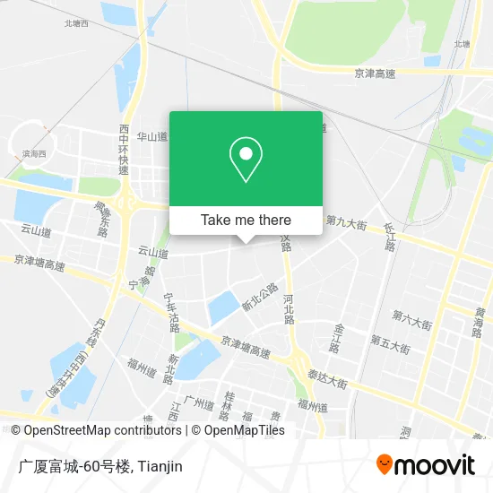 广厦富城-60号楼 map