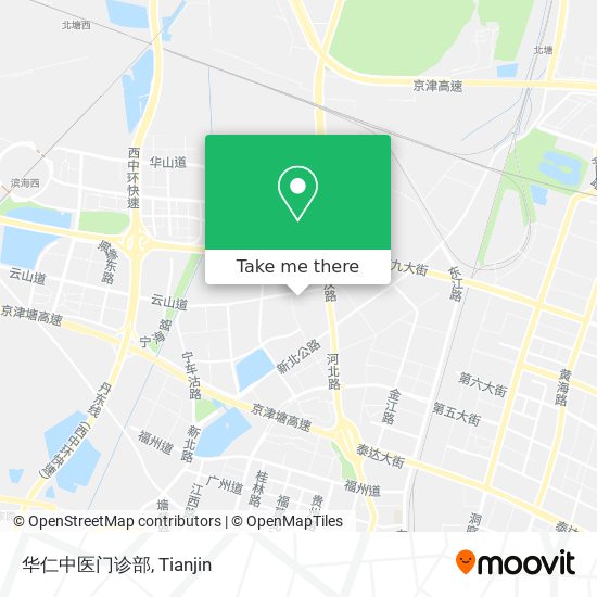 华仁中医门诊部 map
