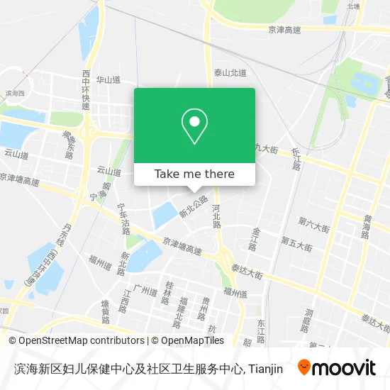 滨海新区妇儿保健中心及社区卫生服务中心 map