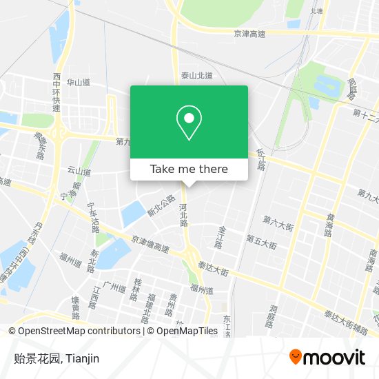 贻景花园 map