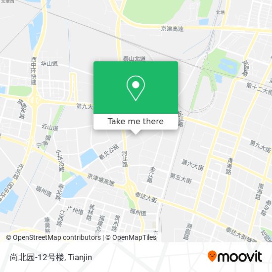 尚北园-12号楼 map