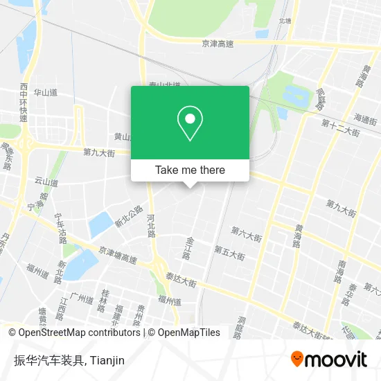 振华汽车装具 map