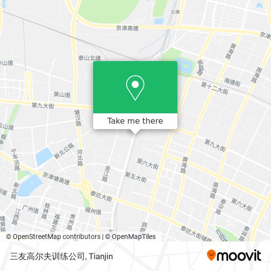 三友高尔夫训练公司 map