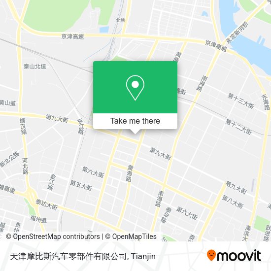 天津摩比斯汽车零部件有限公司 map