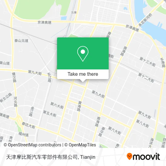 天津摩比斯汽车零部件有限公司 map