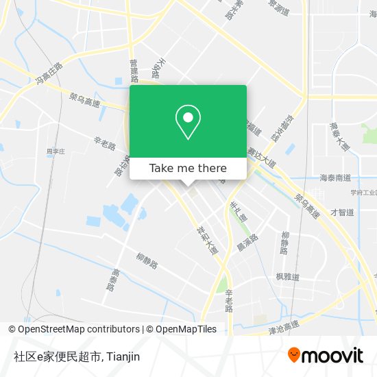 社区e家便民超市 map