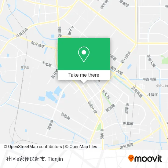 社区e家便民超市 map