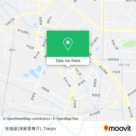 肯德基(张家窝餐厅) map