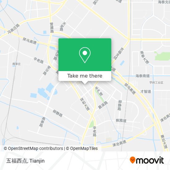 五福西点 map