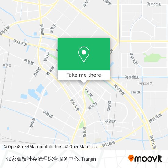 张家窝镇社会治理综合服务中心 map