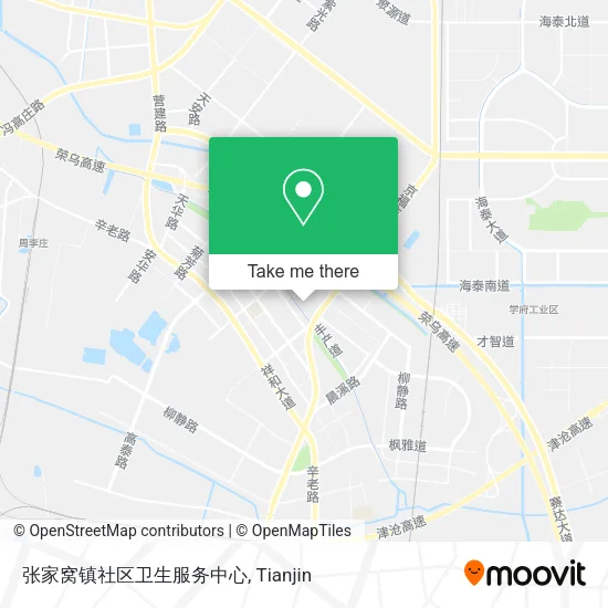 张家窝镇社区卫生服务中心 map