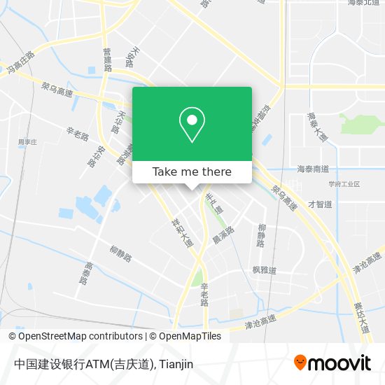 中国建设银行ATM(吉庆道) map