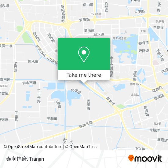 泰润馅府 map