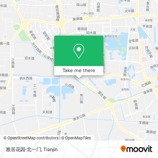 雅居花园-北一门 map