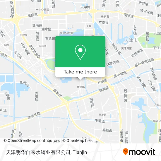 天津明华自来水铸业有限公司 map
