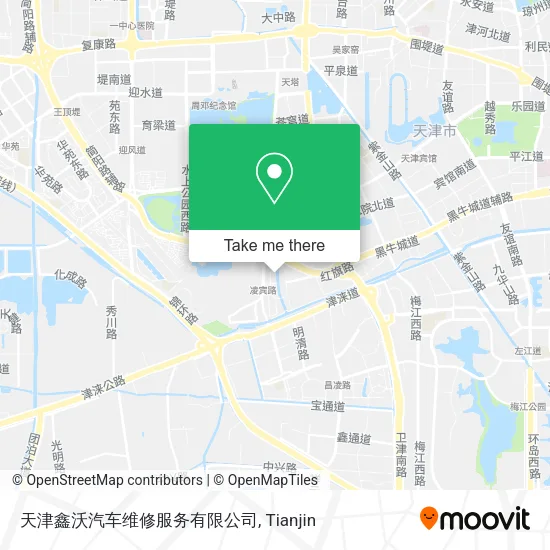 天津鑫沃汽车维修服务有限公司 map
