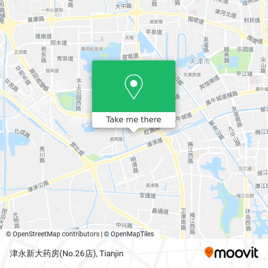 津永新大药房(No.26店) map