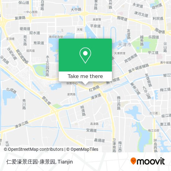 仁爱濠景庄园-康景园 map
