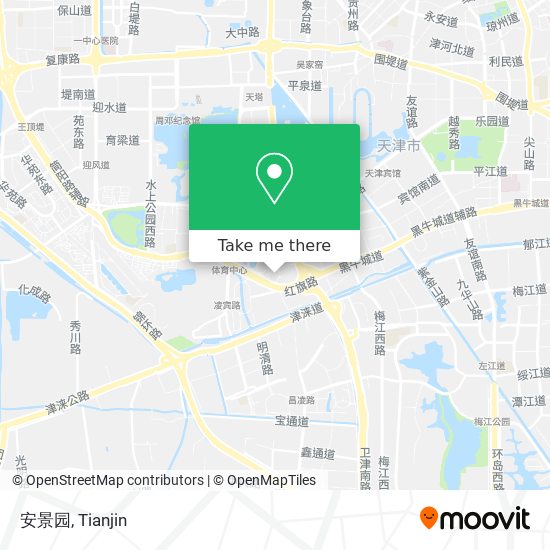 安景园 map