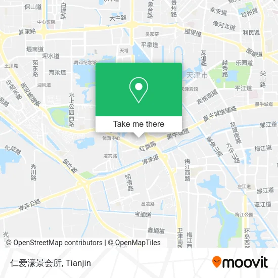 仁爱濠景会所 map