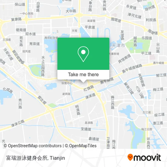 富瑞游泳健身会所 map