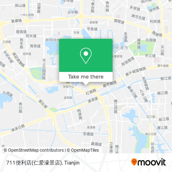 711便利店(仁爱濠景店) map