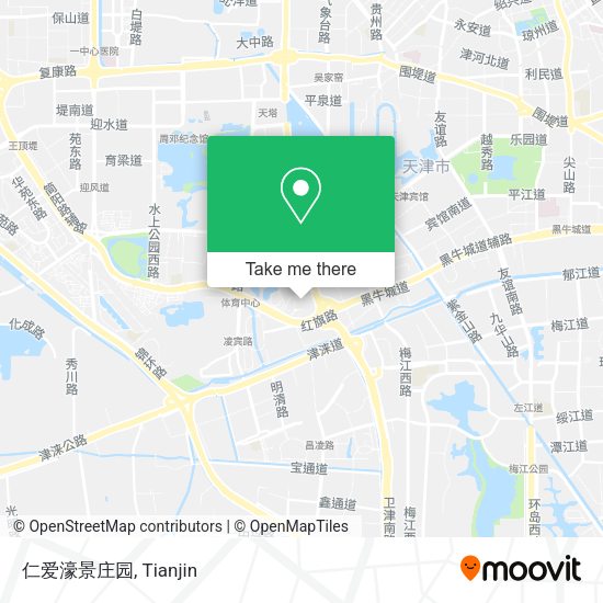 仁爱濠景庄园 map
