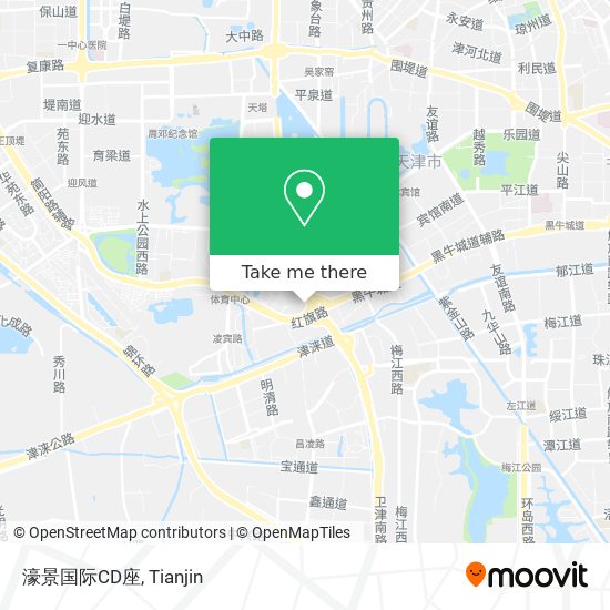 濠景国际CD座 map