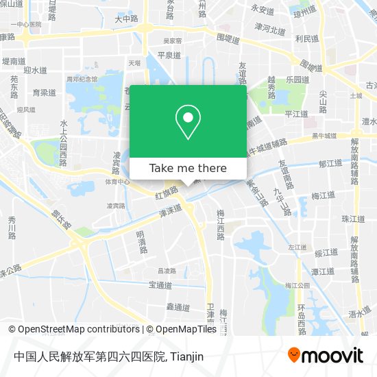 中国人民解放军第四六四医院 map