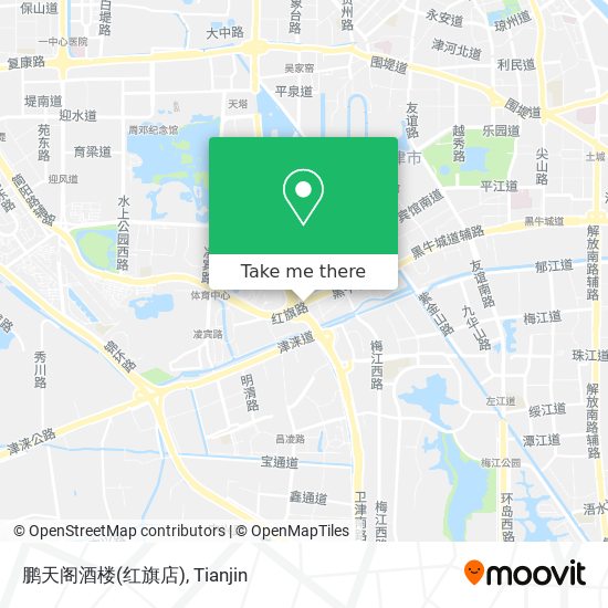 鹏天阁酒楼(红旗店) map