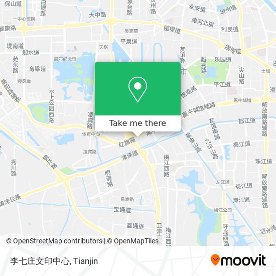 李七庄文印中心 map