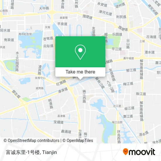 富诚东里-1号楼 map