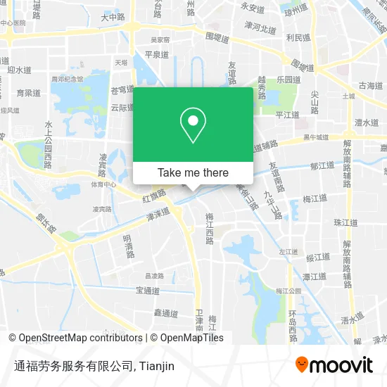 通福劳务服务有限公司 map